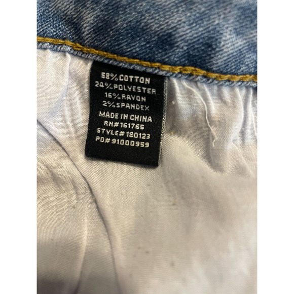 "ALLOY APPAREL Women Jeans Tall Stanton Flare Retro Disco Hippie Boho 20 x 37" - Picture 10 of 11